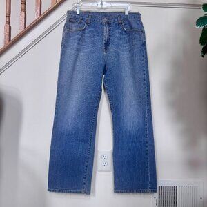 Lucky Brand Dungarees Loose Fit Blue Jeans